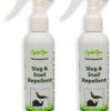 2 Pack Natural Slug & Snail Repellent