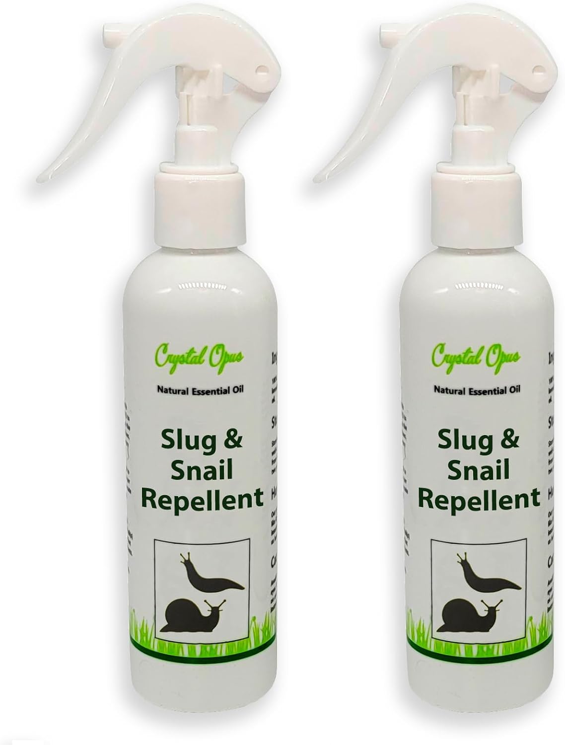 2 Pack Natural Slug & Snail Repellent