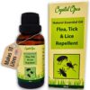 Flea, Tick & Lice Repellent Spray. Makes 10 litres. 100% Natural Tried & Trusted Essential Oil Blend. Highly Effective, Humane, Beautifully Smelling & Safe Deterrent. Economical...
