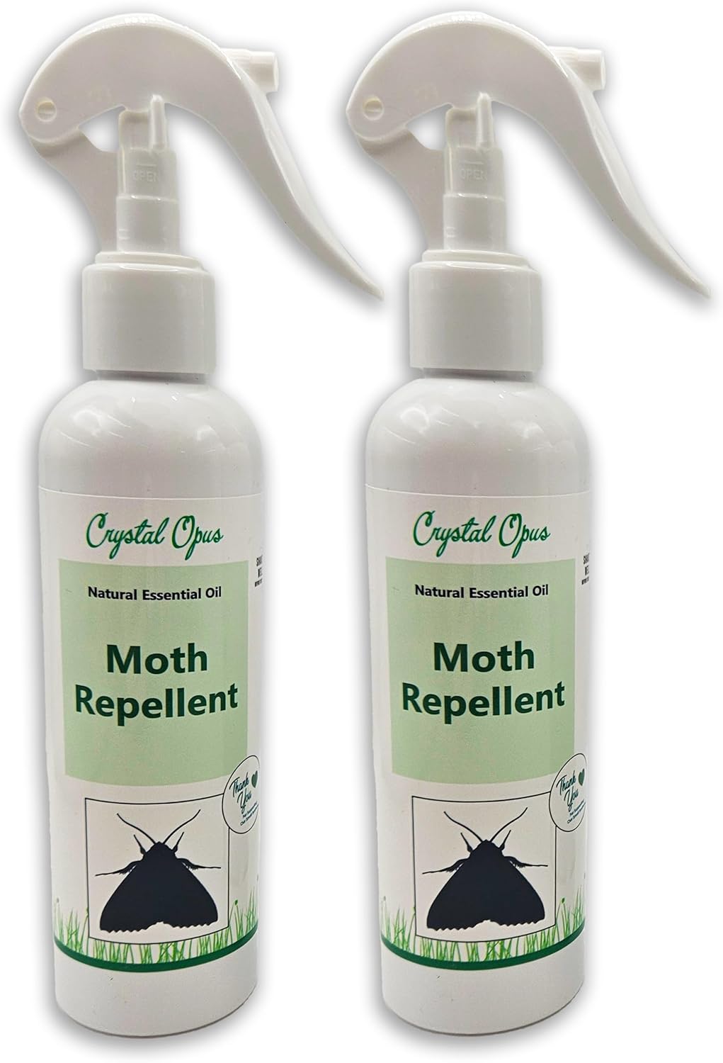 Moth Repellent Spray with Essential Oils (2Pk)